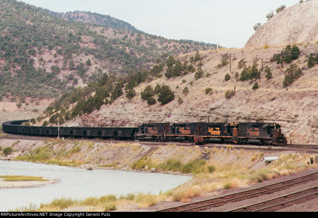 e/b D&RGW Coal Train